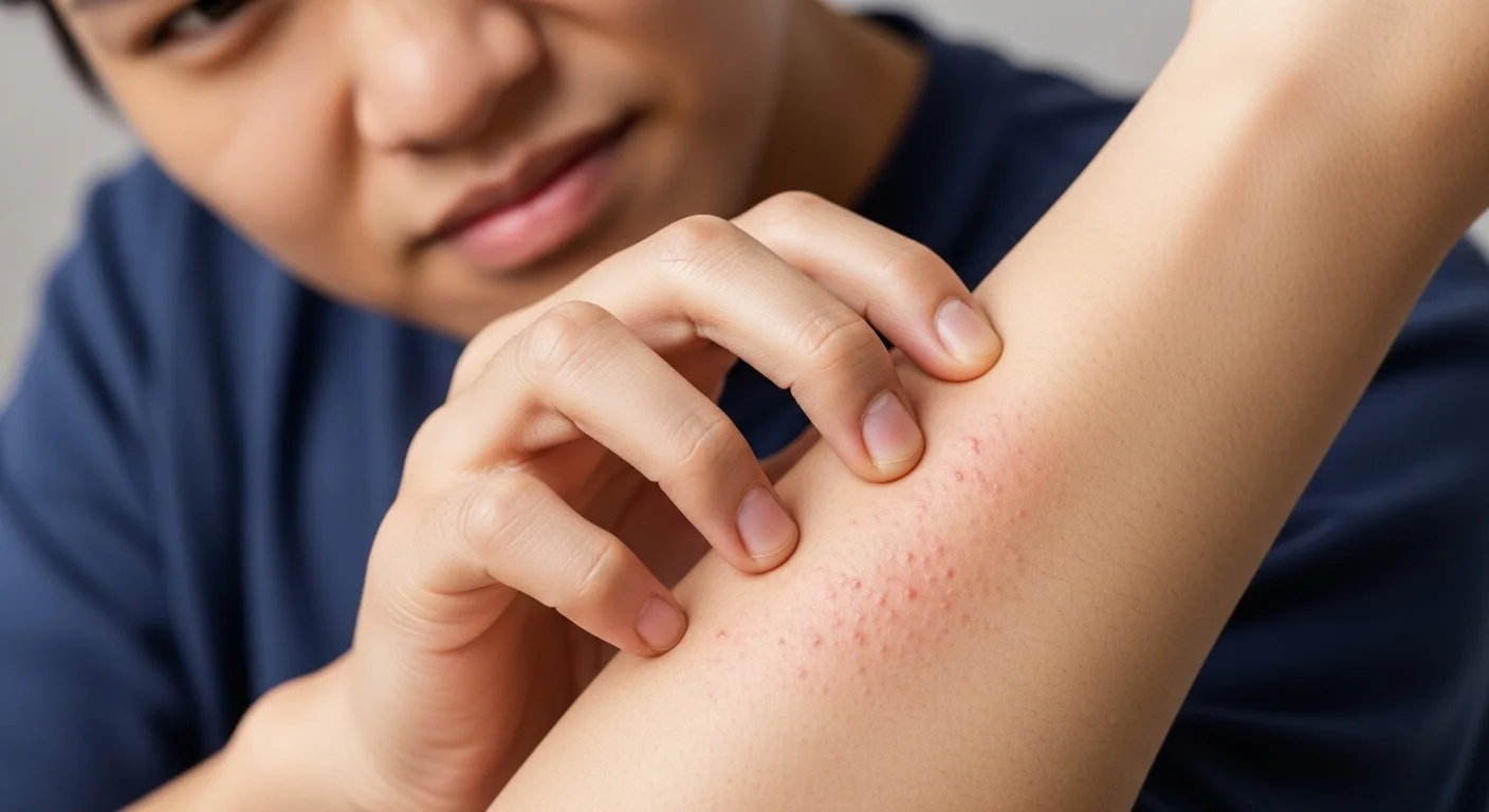 참을 수 없는 가려움, 사면발이증의 대표적인 증상