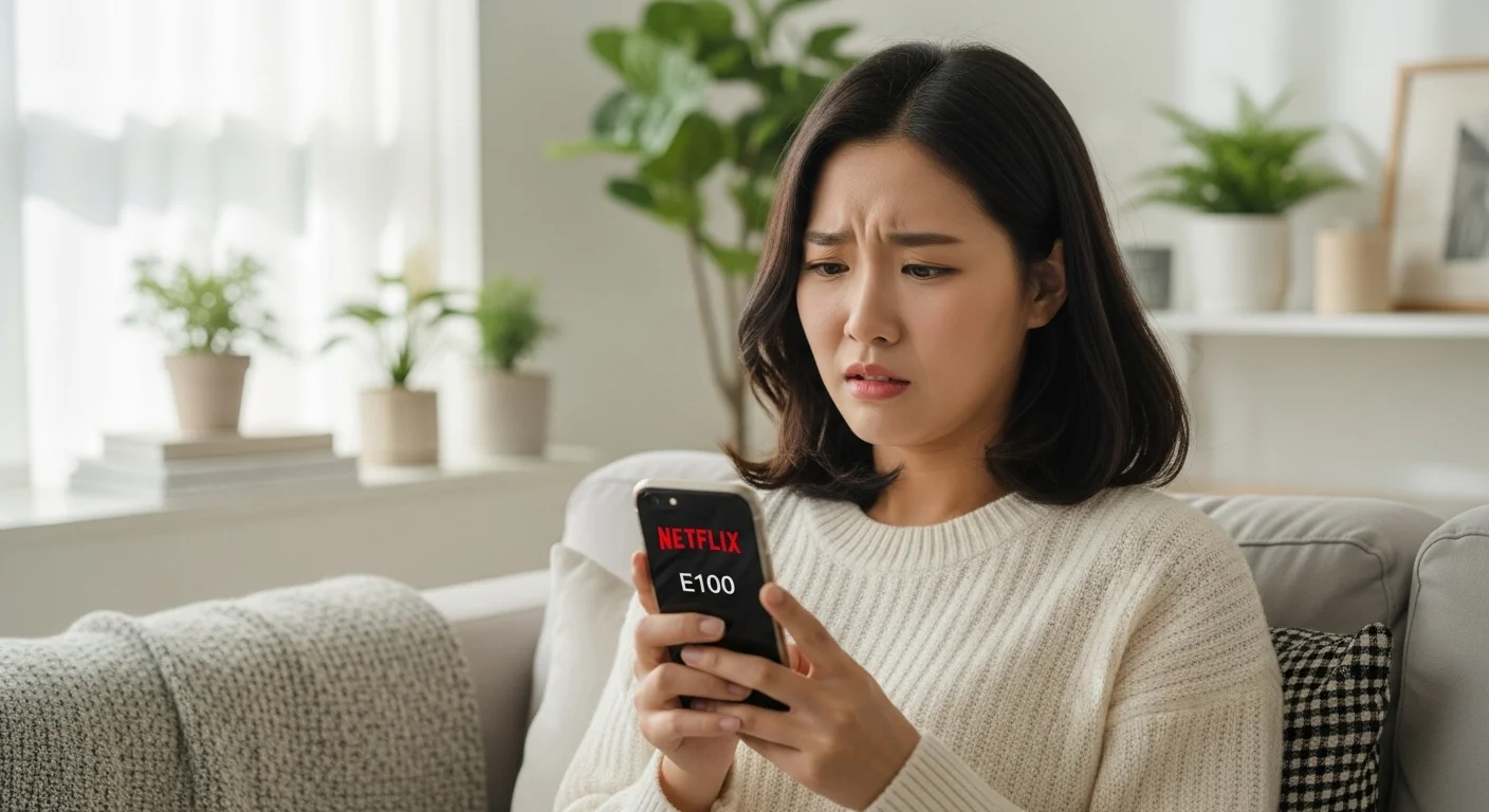 아이폰에서 E100 오류가 발생하는 주요 원인