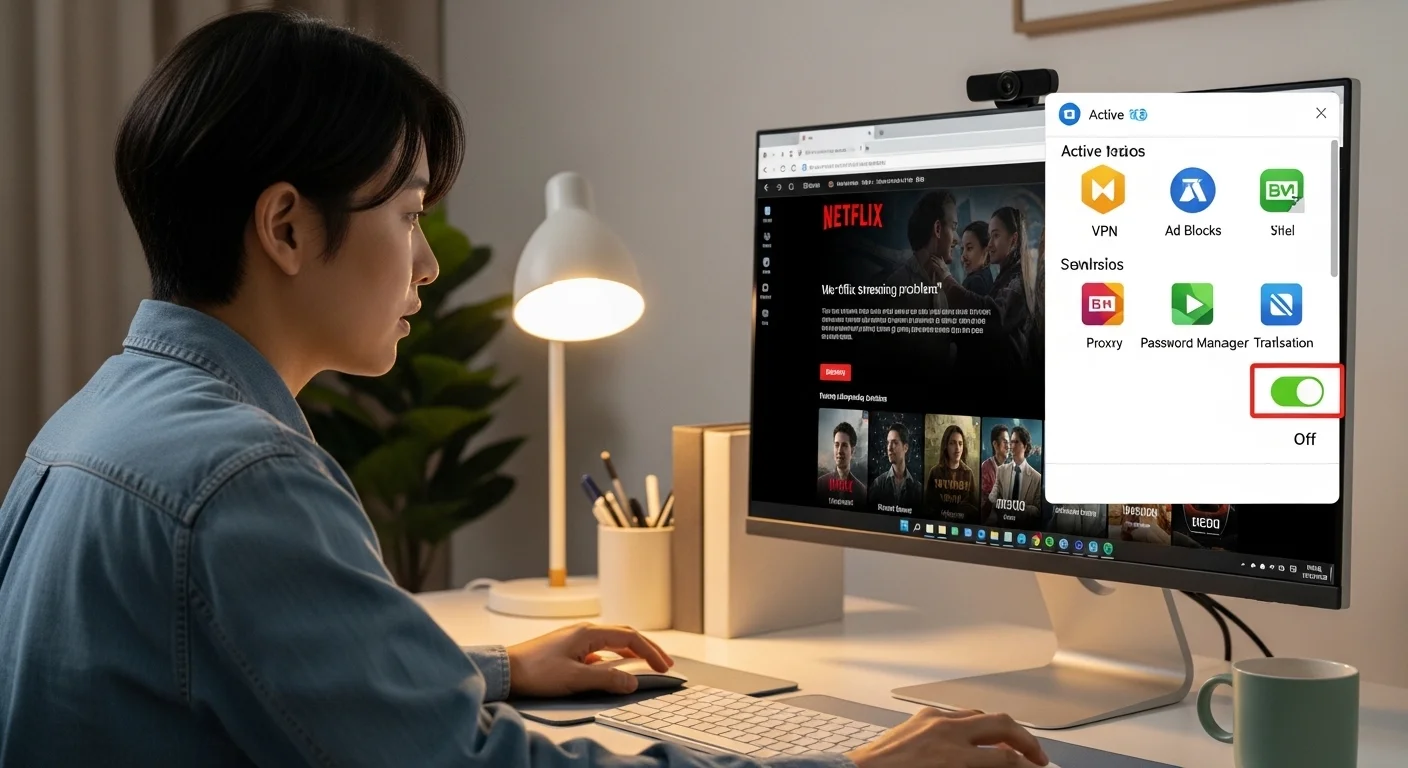 확장 프로그램 때문에 그럴 수 있어요