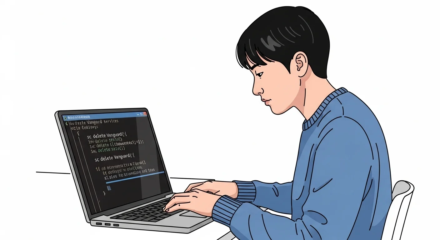 깔끔하게 다시 시작! 뱅가드 서비스 삭제 및 재설치