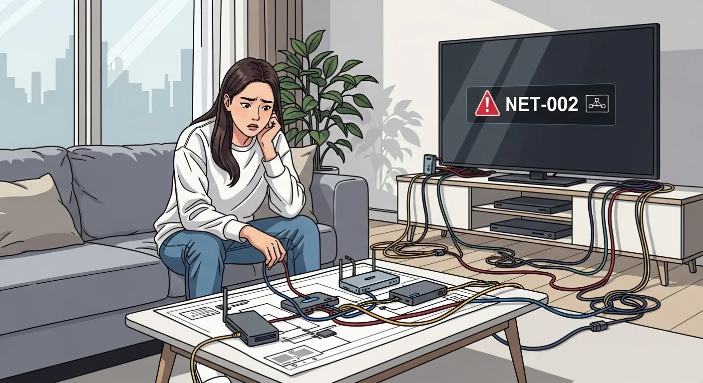 왜 NET-002 오류가 생길까요? 주요 원인 알아보기