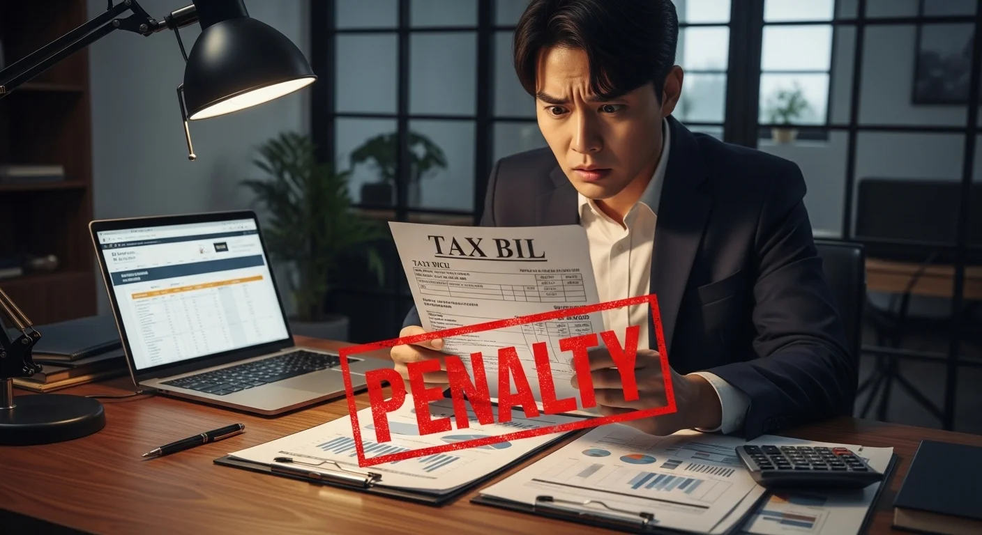 사업용계좌 미신고, 어떤 가산세가 붙을까요?