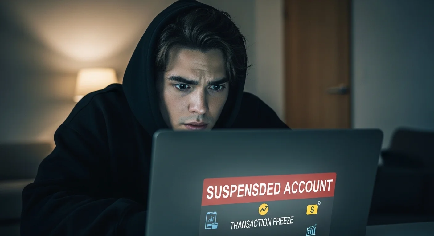 혹시 '사고등록' 때문에 출금이 안 되나요?