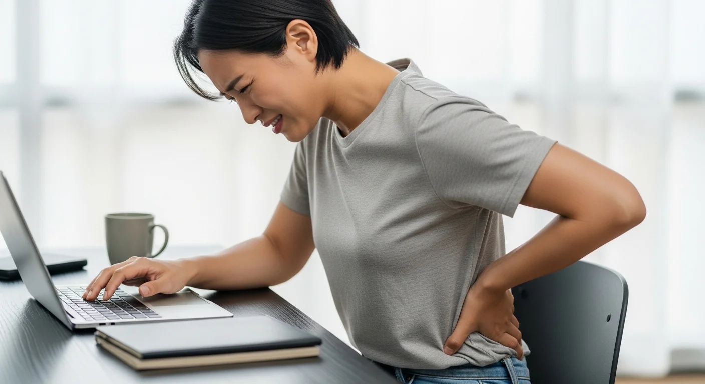 근력 약화와 허리 통증 증상