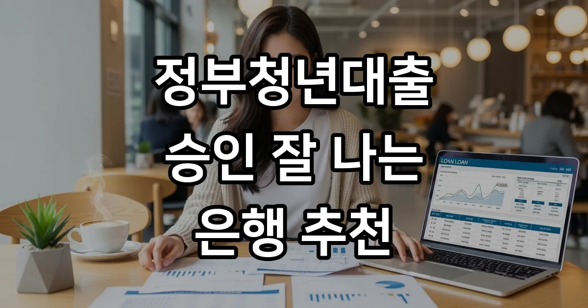 정부청년대출 승인 은행 조건 2026년 상세 안내