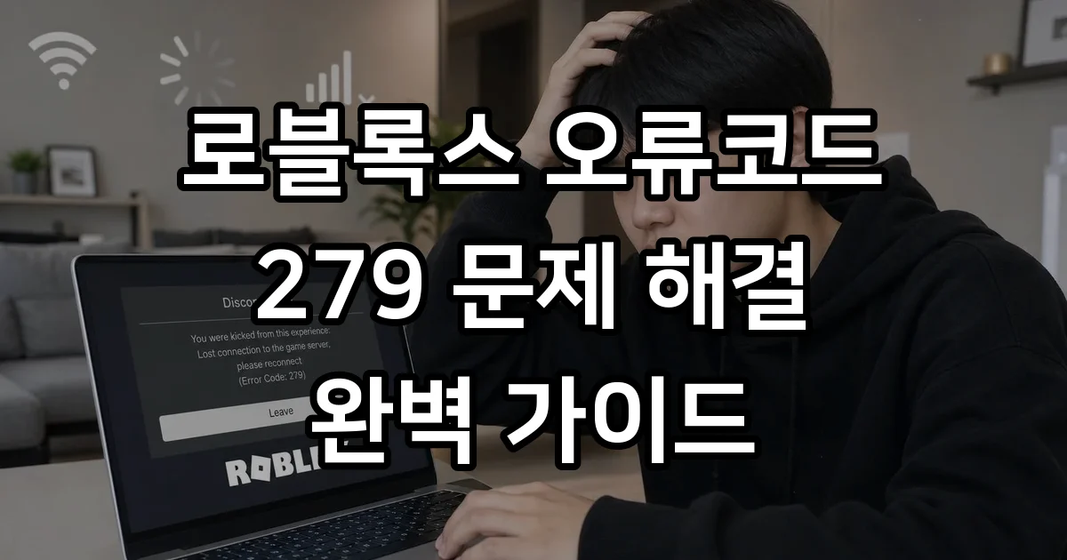 로블록스 오류코드 279 원인 해결법
