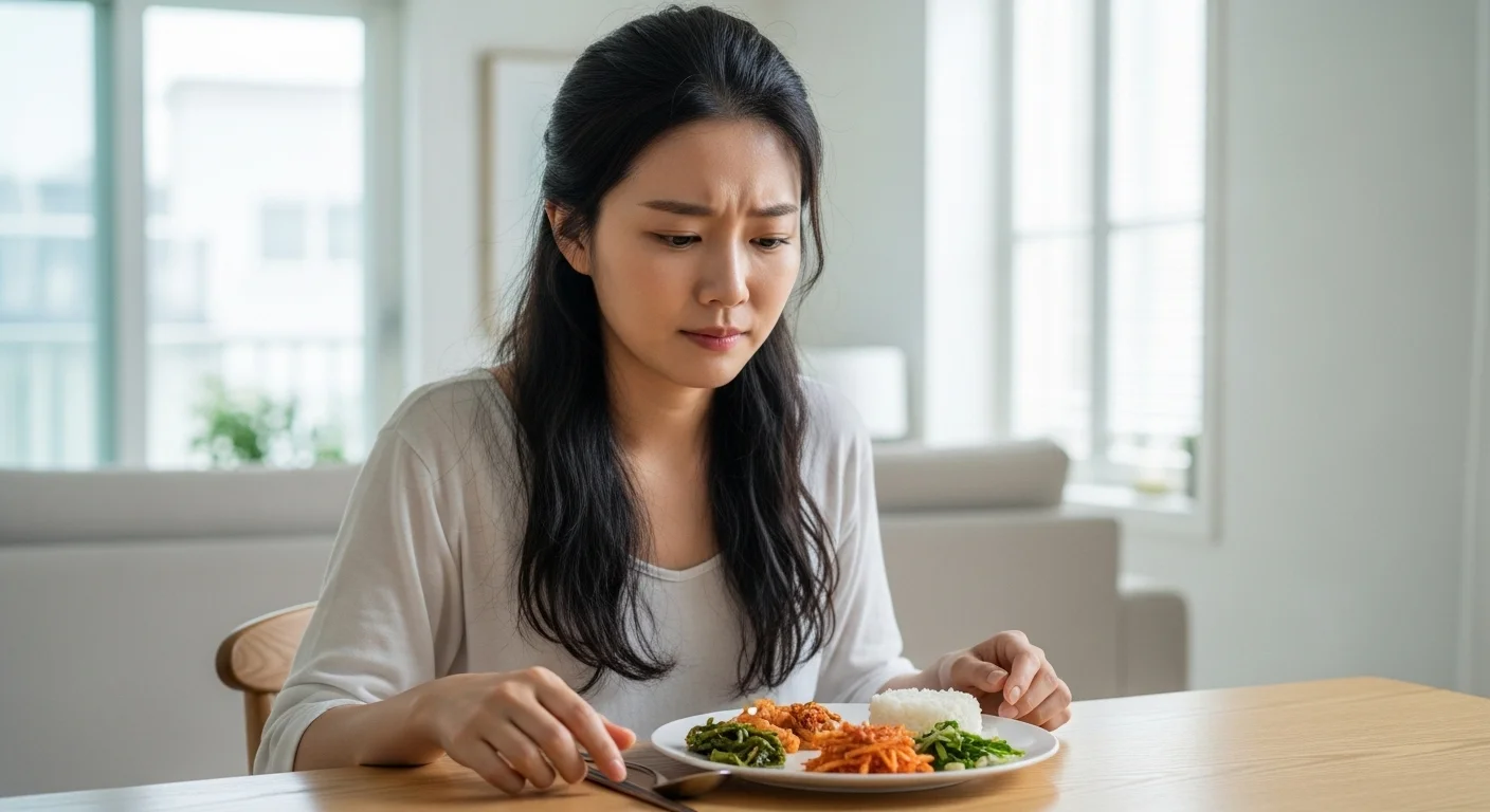 배가 너무 부르거나 금방 배부른 느낌이 들어요