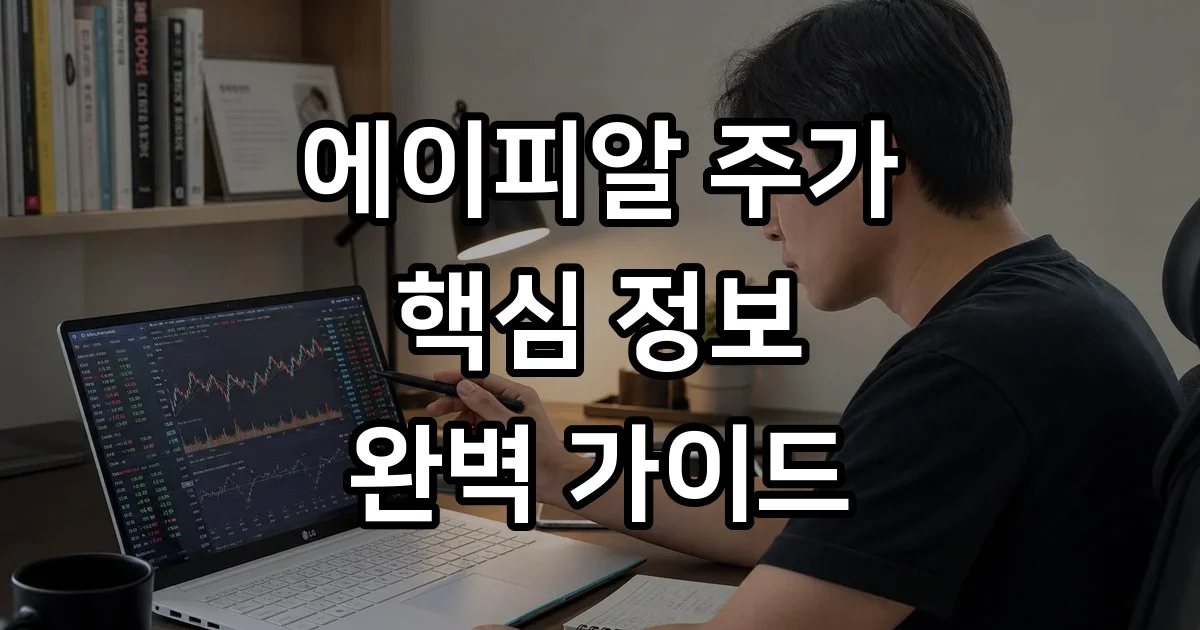 에이피알주가 확인 방법 핵심 정보 가이드