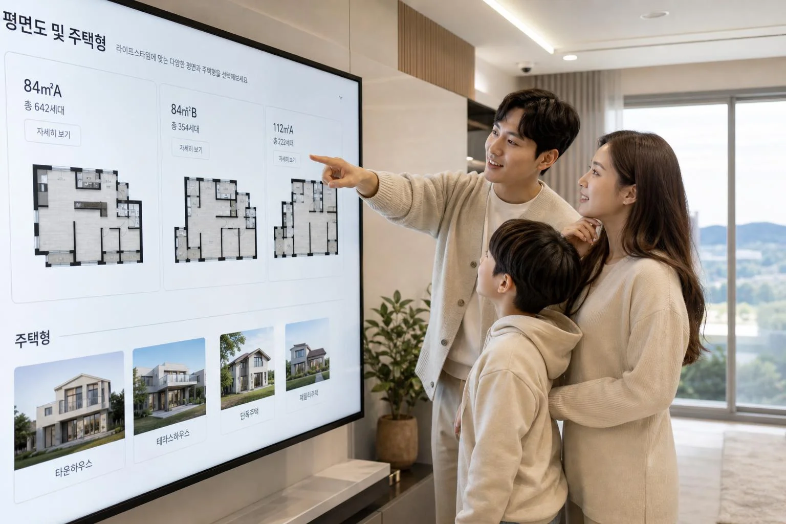 프리엘라, 세대 구성과 주택형은 어떻게 되나요?