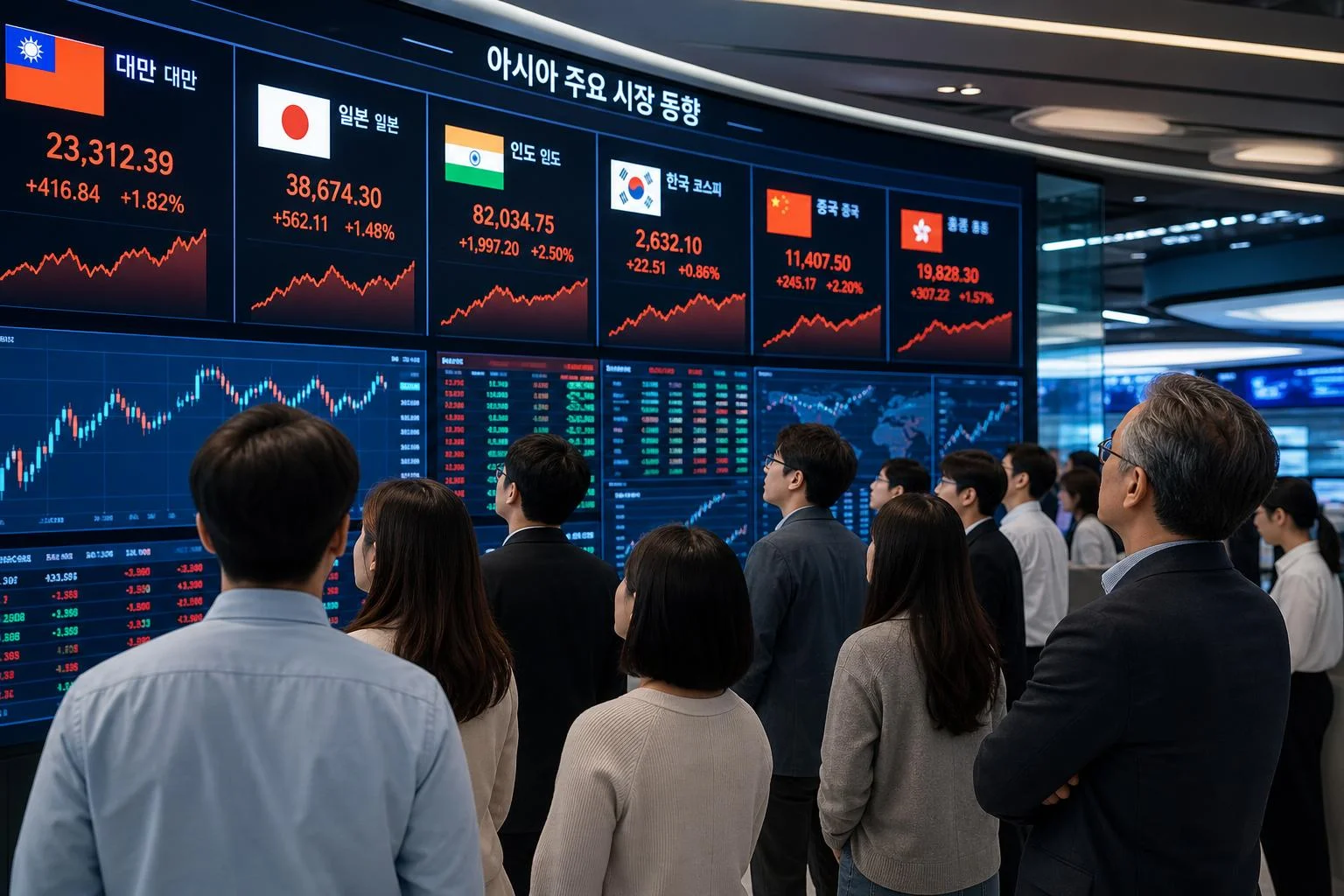 2024~2026년 아시아 주요국 증시, 어떤 흐름을 보였을까요?