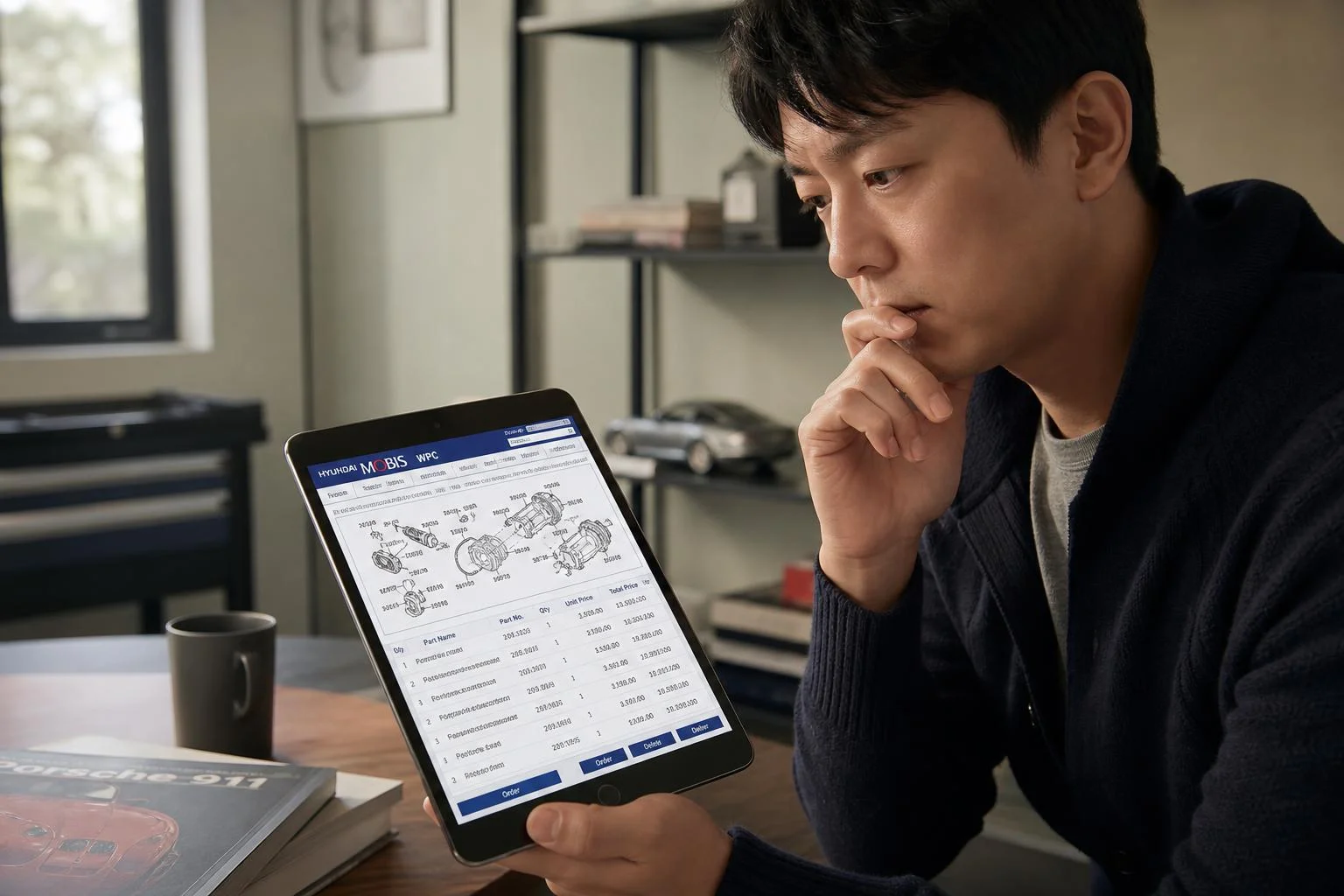 부품 가격부터 재고까지, 상세 정보 확인하기