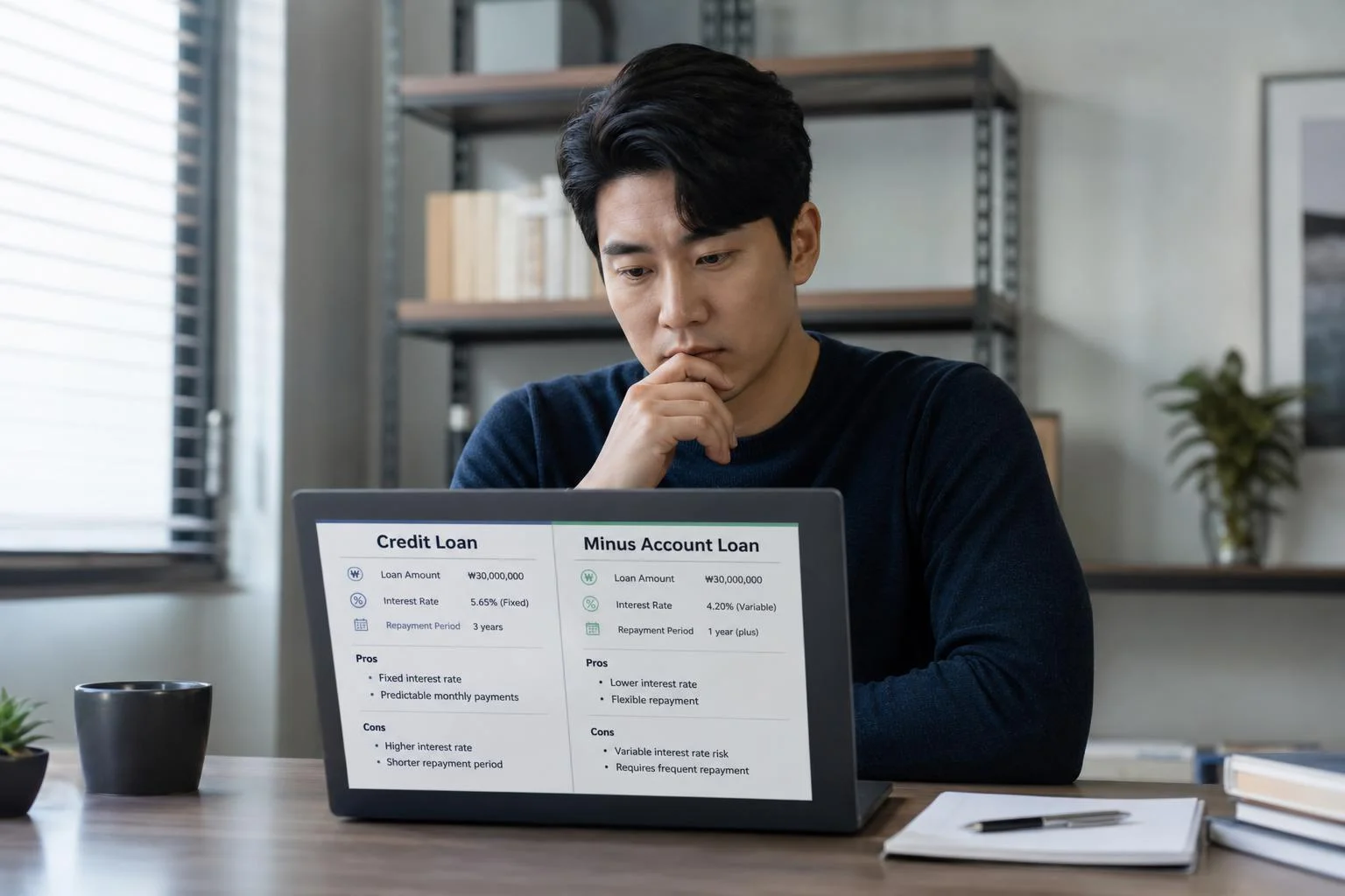 직장인 대출, 신용대출과 마이너스통장 어떤 차이가 있을까요?