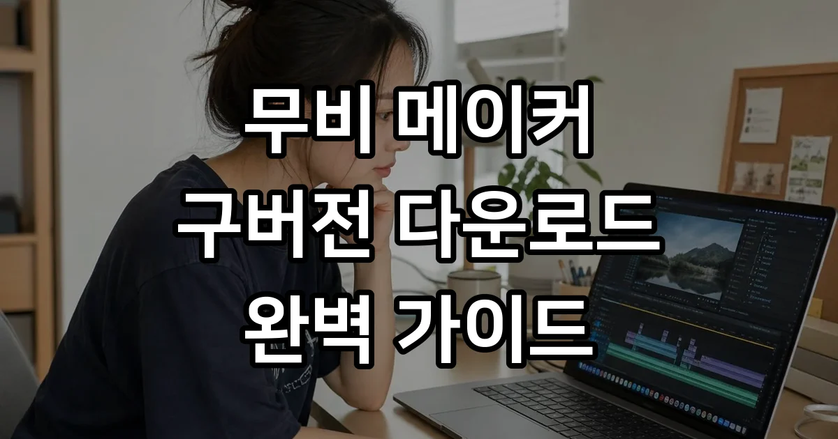 윈도우 무비 메이커 구버전 다운로드 설치 한글판
